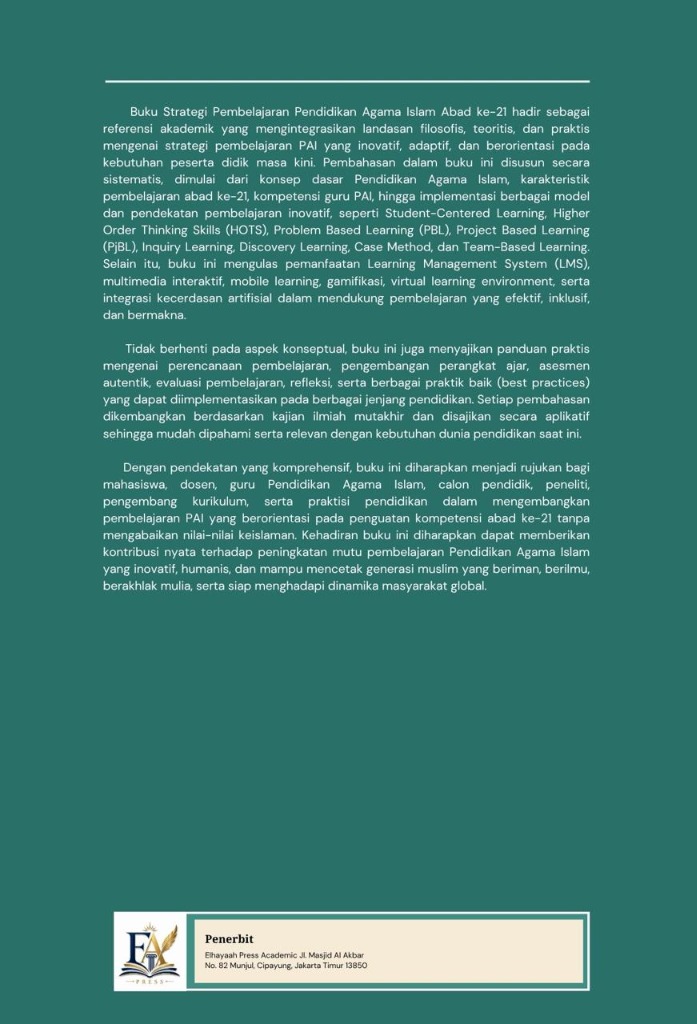 Sampul Belakang